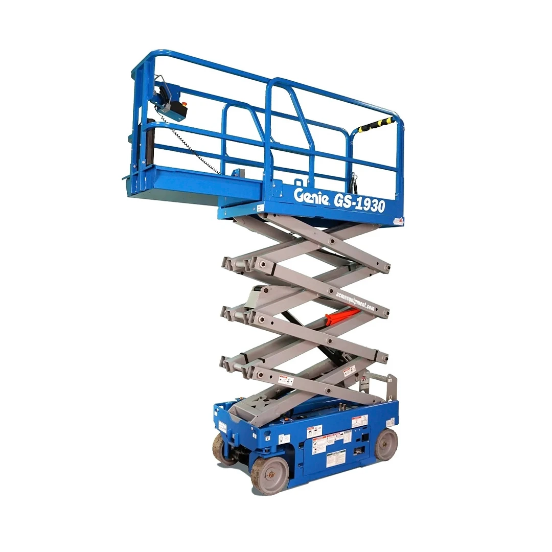 Elevador tipo tijera Genie GS1932 para interiores