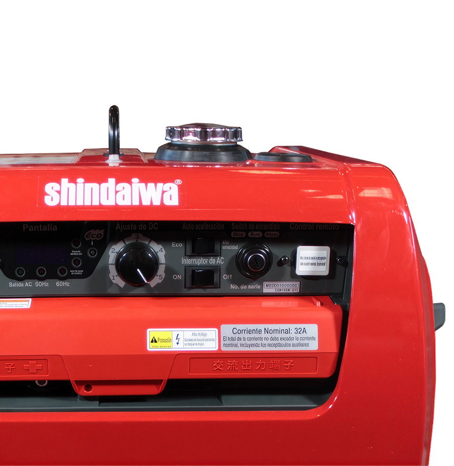 Planta soldadora Shindaiwa EGW185MS compacta para obra