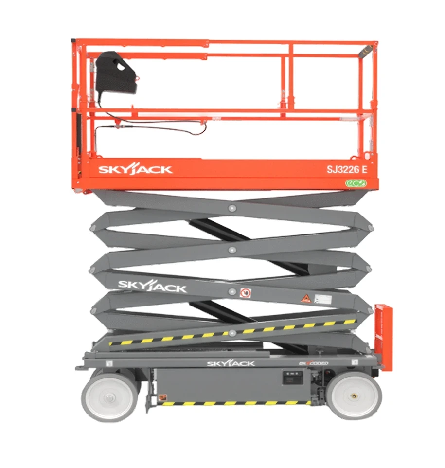 Renta de plataforma de tijera Skyjack SJ3220 electrica