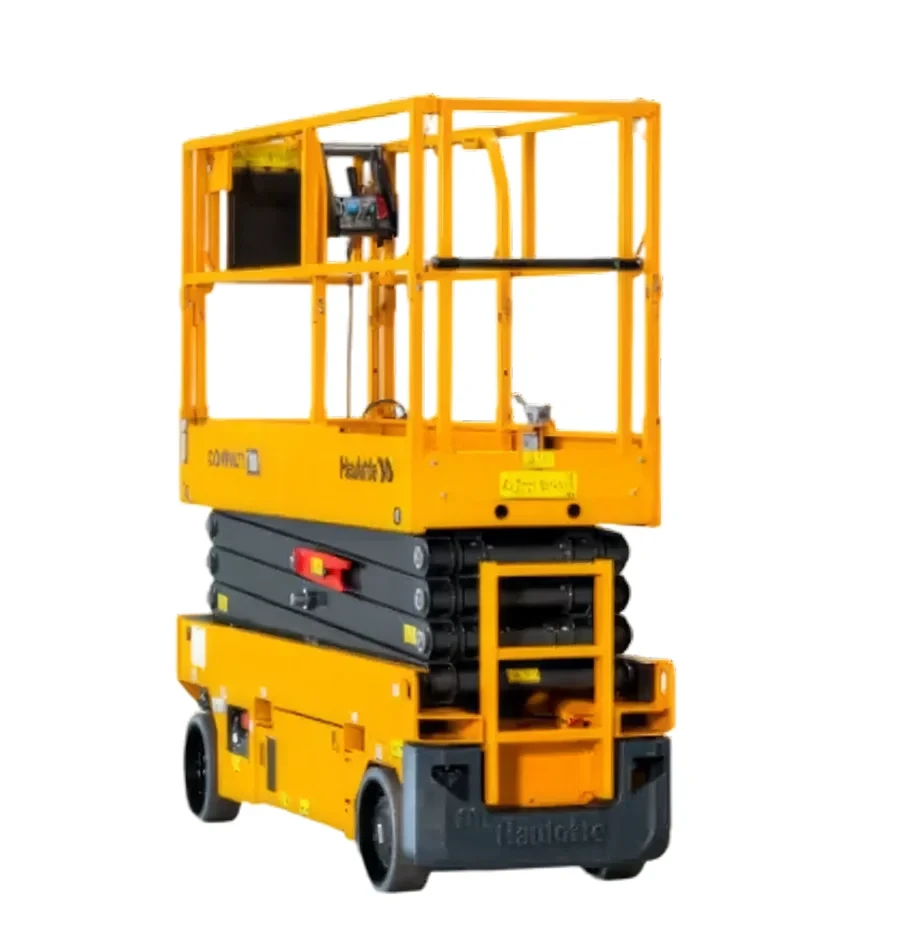 Renta de plataforma de tijera Haulotte Compact 10NS electrica
