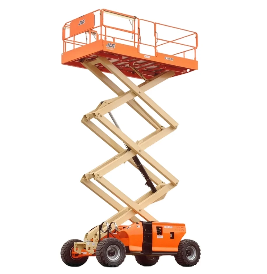 Plataforma tipo tijera JLG 3394RT en renta