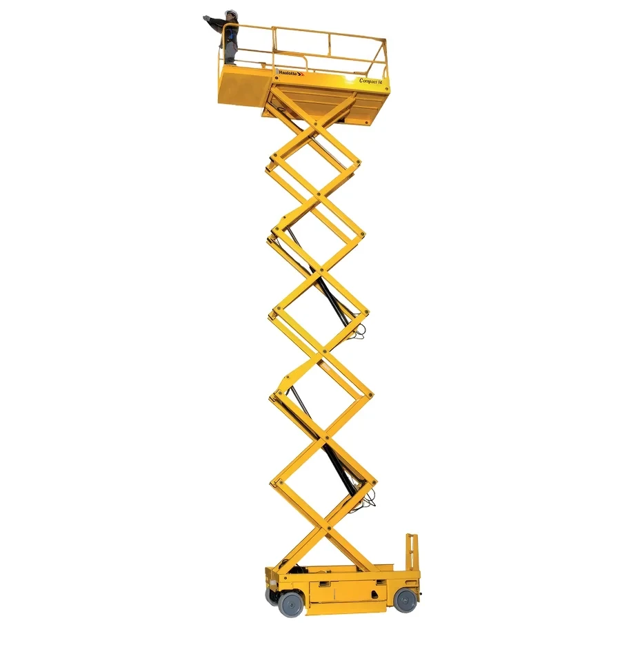 Plataforma tipo tijera Haulotte Compact 14 en renta