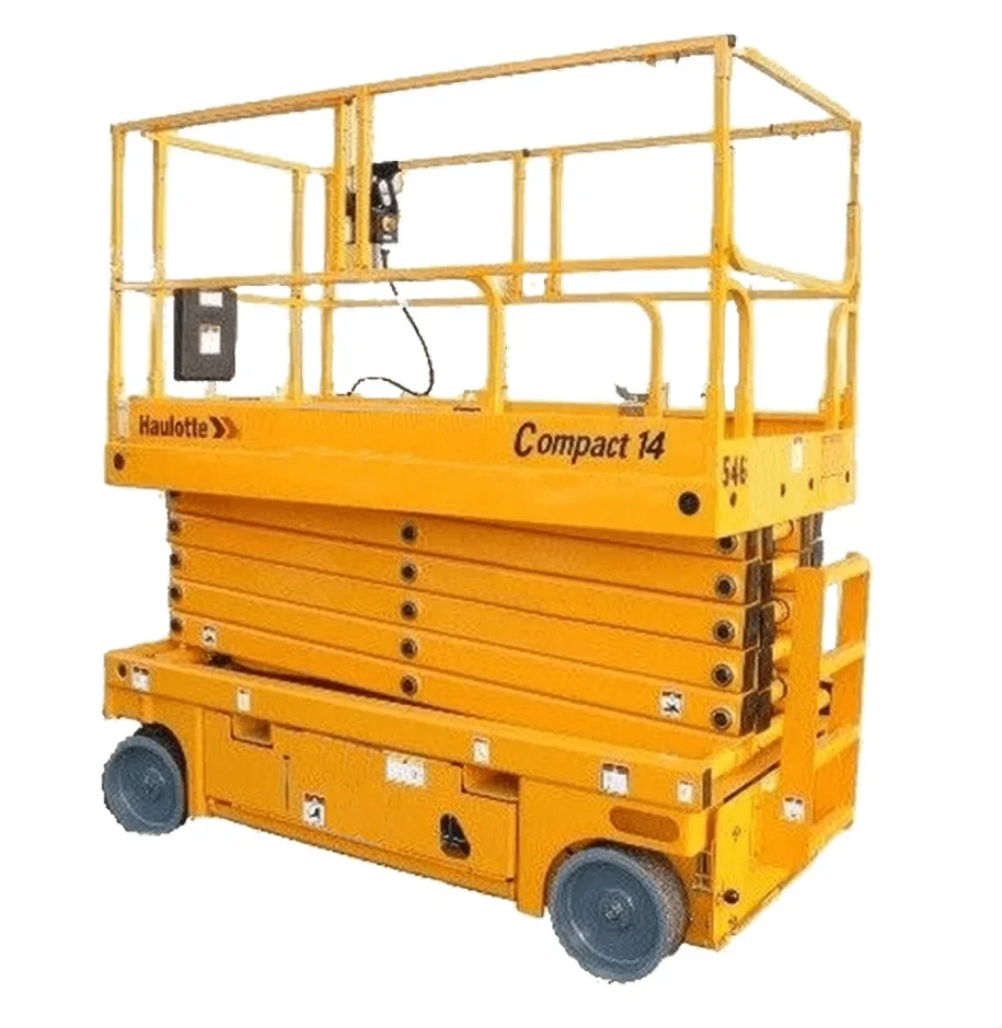 Elevador de tijera Haulotte Compact 14 para renta
