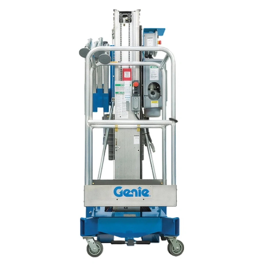 Elevador vertical Genie AWP 30S para renta de trabajo en altura