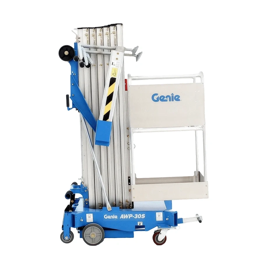 Renta de plataforma personal Genie AWP30S compacta