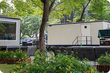 4 ventajas de las oficinas móviles para eventos al aire libre