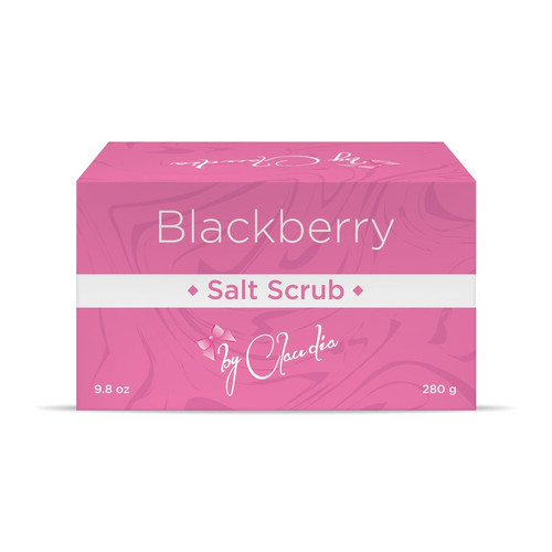 Salt Body Scrub Blackberry 9.8oz/280g - Case of 36 ($8.50/ea)
