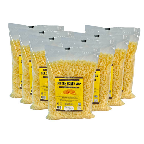 Hard Golden Honey  Wax- Case of 12 bags ($16.50/ea)