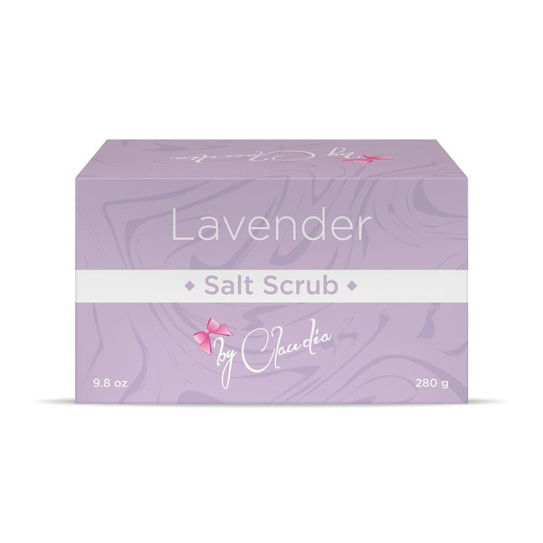 Salt Body Scrub Lavender 9.8oz/280g