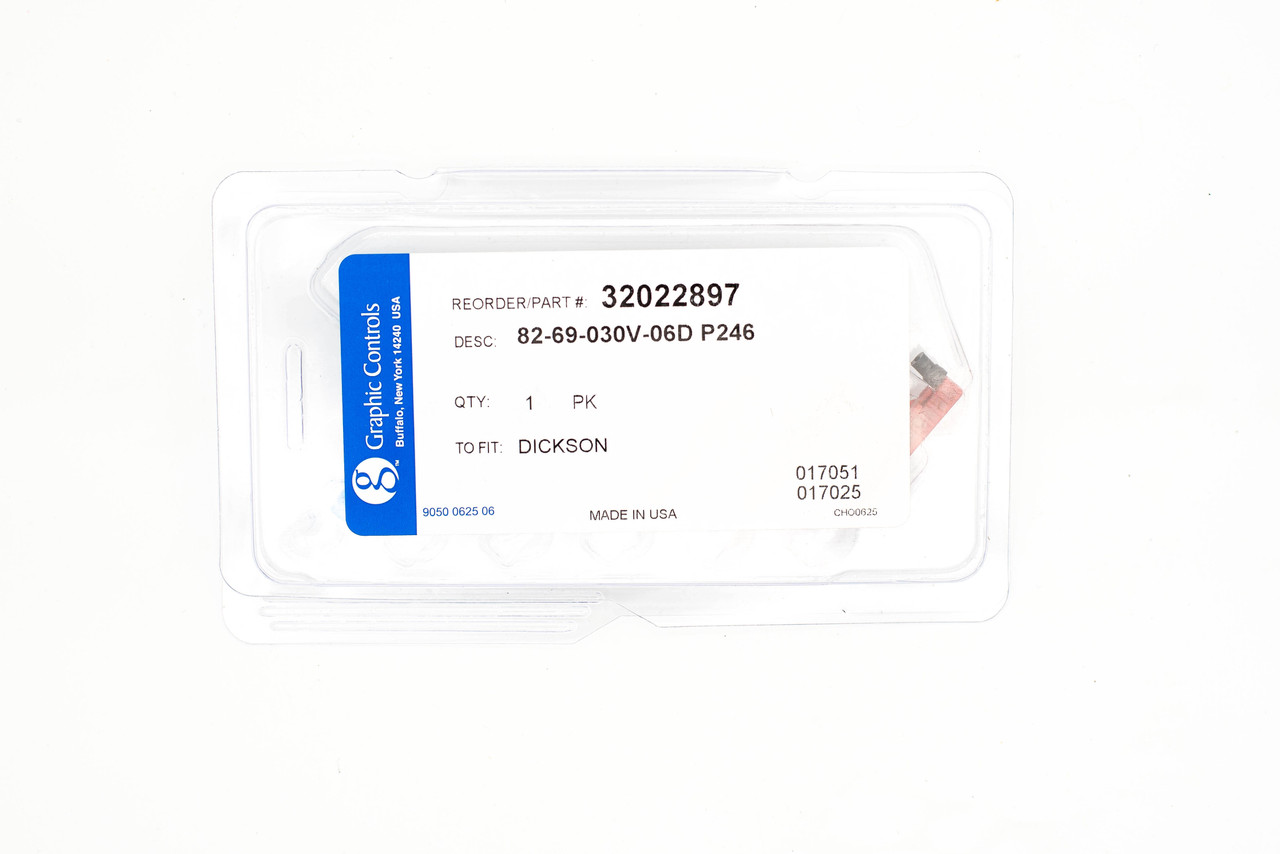 P246 Dickson Pens (mixed package, red/blue) - RECORDERS CHARTS & PENS