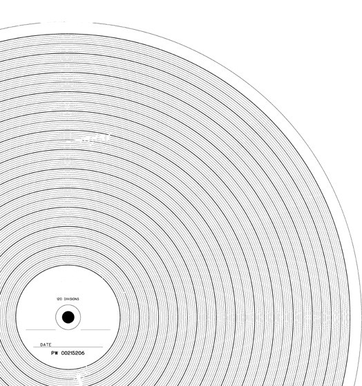 Partlow 00215206 Partlow Circular Chart Paper Partlow Chart