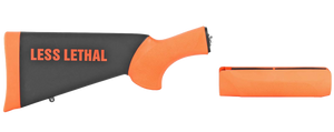 Hogue 08742 OverMolded Less Lethal Black/Orange Fits Remington 870 Hogue 08742 OverMolded Less Lethal Black/Orange Fits Remington 870