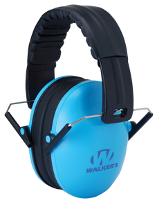 Walker's GWPFKDMBL Baby & Kids Folding Muff 23 dB Over the Head Blue/Black Polymer Walker's GWPFKDMBL Baby & Kids Folding Muff 23 dB Over the Head Blue/Black Polymer