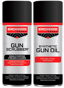 Birchwood Casey 33329 Gun Scrubber & Synthetic Gun Oil Combo Pack 1.25 oz Aerosol 2 Pack Birchwood Casey 33329 Gun Scrubber & Synthetic Gun Oil Combo Pack 1.25 oz Aerosol 2 Pack