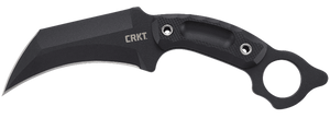 CRKT 2630 DU Hoc 5.10" Fixed Recurve Plain Black Powder Coated SK-5 Steel Blade, Black Textured G10 Handle, Includes Sheath CRKT 2630 DU Hoc 5.10" Fixed Recurve Plain Black Powder Coated SK-5 Steel Blade, Black Textured G10 Handle, Includes Sheath