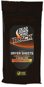Dead Down Wind 117019 Dryer Sheets Black Premium Odor Eliminator Unscented Scent Dryer Sheet 40 Count Dead Down Wind 117019 Dryer Sheets Black Premium Odor Eliminator Unscented Scent Dryer Sheet 40 Count