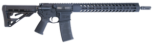 HM Defense HM15FMB556L Defender M5L 5.56x45mm NATO Caliber with 16" Barrel, 30+1 Capacity, Black Hard Coat Anodized Metal Finish, Black Mil-Spec HM Stock & Enhanced Polymer Grip Right Hand HM Defense HM15FMB556L Defender M5L 5.56x45mm NATO Caliber with 16" Barrel, 30+1 Capacity, Black Hard Coat Anodized Metal Finish, Black Mil-Spec HM Stock & Enhanced Polymer Grip Right Hand