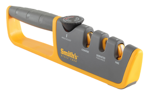 Smiths Products 50264 Adjustable Angle Pull-Thru Sharpener Hand Held Fine, Coarse Ceramic, Diamond Sharpener Rubber Handle Gray Smiths Products 50264 Adjustable Angle Pull-Thru Sharpener Hand Held Fine, Coarse Ceramic, Diamond Sharpener Rubber Handle Gray