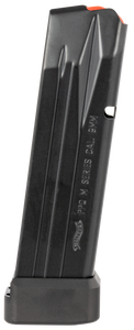 Walther Arms 2830400 PPQ 15rd/17rd 9mm Luger Fits Walther PPQ M2/SF Pro Black Steel Walther Arms 2830400 PPQ 15rd/17rd 9mm Luger Fits Walther PPQ M2/SF Pro Black Steel