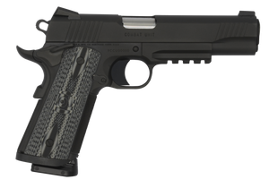 Colt Mfg O1080RGCCU CCU Rail Government 45 ACP 8+1 5" Stainless National Match Barrel, Matte Black DLC Serrated Stainless Steel Slide & Frame w/Picatinny Rail Black Scalloped G10 Grip, Ambidextrous Colt Mfg O1080RGCCU CCU Rail Government 45 ACP 8+1 5" Stainless National Match Barrel, Matte Black DLC Serrated Stainless Steel Slide & Frame w/Picatinny Rail Black Scalloped G10 Grip, Ambidextrous