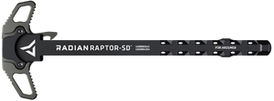Radian Weapons R0561 Raptor SD Ambi Charging Handle, Radian Gray, Gas Ported Shaft, Fits Mil-Spec AR-15/M16 Platform Radian Weapons R0561 Raptor SD Ambi Charging Handle, Radian Gray, Gas Ported Shaft, Fits Mil-Spec AR-15/M16 Platform