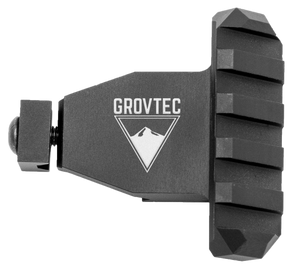GrovTec US Inc GTSW321 Picatinny Rail Angled Black Anodized Aluminum GrovTec US Inc GTSW321 Picatinny Rail Angled Black Anodized Aluminum