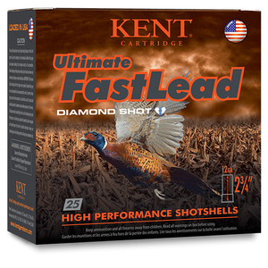 KENT ULTIMATE FASTLEAD 12GA 3 1-3/4OZ #6 25/10 KENT ULTIMATE FASTLEAD 12GA 3 1-3/4OZ #6 25/10