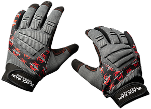 Black Rain Ordnance TACTGLOVEGRY/BLK/RD Tactical Gloves Black/Gray/Red Medium Velcro Black Rain Ordnance TACTGLOVEGRY/BLK/RD Tactical Gloves Black/Gray/Red Medium Velcro