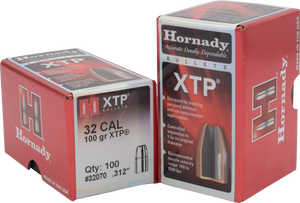 Hornady 32070 XTP 32 Cal .312 100 gr Hollow Point 100 Per Box/ 25 Case Hornady 32070 XTP 32 Cal .312 100 gr Hollow Point 100 Per Box/ 25 Case