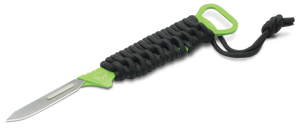 HME HMEKNSKRAB Skeleton Replace a Blade Fixed Skinner Plain Stainless Steel Blade/Black/Green Cord Wrapped Micarta Handle Includes 5 Replacement Blades/Sheath HME HMEKNSKRAB Skeleton Replace a Blade Fixed Skinner Plain Stainless Steel Blade/Black/Green Cord Wrapped Micarta Handle Includes 5 Replacement Blades/Sheath