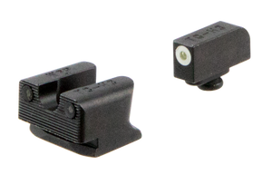 TruGlo TG231W2W Tritium Pro Black | Green Tritium White Outline Front Sight Green Tritium Rear Sight TruGlo TG231W2W Tritium Pro Black | Green Tritium White Outline Front Sight Green Tritium Rear Sight