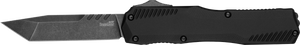 Kershaw 9000T Livewire Automatic 3.30" OTF Tanto Plain Black DLC CPM MagnaCut Steel Blade, Black Anodized Aluminum Handle, Includes Pocket Clip Kershaw 9000T Livewire Automatic 3.30" OTF Tanto Plain Black DLC CPM MagnaCut Steel Blade, Black Anodized Aluminum Handle, Includes Pocket Clip