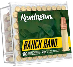 Remington Ammunition R21263 Ranch Hand 22LR 40gr Plated Lead Round Nose 100 Per Box/50 Case Remington Ammunition R21263 Ranch Hand 22LR 40gr Plated Lead Round Nose 100 Per Box/50 Case