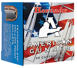 Hornady 90504 American Gunner 357Mag 125gr Hornady XTP Hollow Point 25 Per Box/10 Case Hornady 90504 American Gunner 357Mag 125gr Hornady XTP Hollow Point 25 Per Box/10 Case