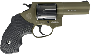 Rossi 2-RP631F-LOK RP63 Small Frame 357 Mag/38 Special +P 6rd 3" Sniper Green Cerakote Stainless Steel Barrel, Satin Stainless Cylinder, Sniper Green Cerakote Stainless Steel Frame, Black LOK Grip Rossi 2-RP631F-LOK RP63 Small Frame 357 Mag/38 Special +P 6rd 3" Sniper Green Cerakote Stainless Steel Barrel, Satin Stainless Cylinder, Sniper Green Cerakote Stainless Steel Frame, Black LOK Grip