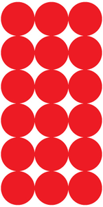 Pro-Shot P432M SplatterShot Repair Pasters Red 1" Self-Adhesive 432 Pasters Pro-Shot P432M SplatterShot Repair Pasters Red 1" Self-Adhesive 432 Pasters