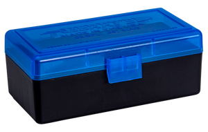 Berry's 36713 Ammo Box 38Special/357Mag Blue/Black Polypropylene 50rd Berry's 36713 Ammo Box 38Special/357Mag Blue/Black Polypropylene 50rd