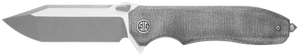 Sig Sauer Knives VA9SBT Validus 3.78" Folding Modified Tanto Plain Dark Acid Stonewash/Satin M390 Steel Blade, 4.76" Salt & Pepper Canvas Micarta Handle Sig Sauer Knives VA9SBT Validus 3.78" Folding Modified Tanto Plain Dark Acid Stonewash/Satin M390 Steel Blade, 4.76" Salt & Pepper Canvas Micarta Handle