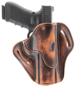 1791 Gunleather ORBH24SVTGR BH2.4S Optic Ready Size 2.4S Vintage Leather Belt Slide Fits H&K VP9SK/FN 509 Right Hand 1791 Gunleather ORBH24SVTGR BH2.4S Optic Ready Size 2.4S Vintage Leather Belt Slide Fits H&K VP9SK/FN 509 Right Hand