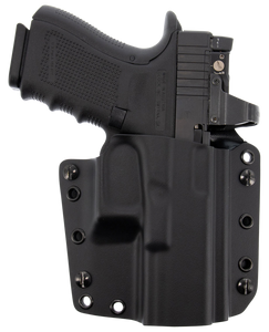Galco CVS856RB Corvus IWB/OWB Black Kydex Belt Loop Fits FN 509 Right Hand Galco CVS856RB Corvus IWB/OWB Black Kydex Belt Loop Fits FN 509 Right Hand