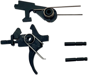 LBE Unlimited AR2STG Replacement Trigger Two-Stage Group, Curved Adj., Fits AR-15 LBE Unlimited AR2STG Replacement Trigger Two-Stage Group, Curved Adj., Fits AR-15