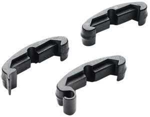 Larue Tactical LT708BLK IndexClips Rail Covers Low Profile Black Polymer Fits AR-15 1913 Picatinny Rail Mount Larue Tactical LT708BLK IndexClips Rail Covers Low Profile Black Polymer Fits AR-15 1913 Picatinny Rail Mount