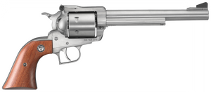 Ruger 0804 Super Blackhawk Large Frame 44 Rem Mag/44 Special 6rd 7.50" Satin Stainless Steel Barrel, Cylinder & Frame, Hardwood Grip, Transfer Bar Safety, Exposed Hammer Ruger 0804 Super Blackhawk Large Frame 44 Rem Mag/44 Special 6rd 7.50" Satin Stainless Steel Barrel, Cylinder & Frame, Hardwood Grip, Transfer Bar Safety, Exposed Hammer