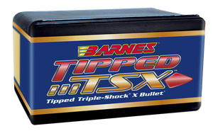 Barnes Bullets 30187 Tipped TSX 22Cal 55gr Boat Tail 50/Box Barnes Bullets 30187 Tipped TSX 22Cal 55gr Boat Tail 50/Box