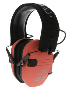 Walker's GWPRSEMCOR Razor Slim Electronic Muff 23 dB Over the Head Coral/Black Polymer Walker's GWPRSEMCOR Razor Slim Electronic Muff 23 dB Over the Head Coral/Black Polymer
