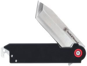 Smith & Wesson Knives 1193144 Big Benji 3.50" Folding Plain Stainless Steel Blade 4.25" Black Smith & Wesson Knives 1193144 Big Benji 3.50" Folding Plain Stainless Steel Blade 4.25" Black