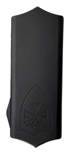 Templar Knife Excalibur Money Clip 1.90" OTF Plain Black Oxide Stonewashed Powder Coated D2 Steel Blade, 3.37" Black Aluminum Handle Templar Knife Excalibur Money Clip 1.90" OTF Plain Black Oxide Stonewashed Powder Coated D2 Steel Blade, 3.37" Black Aluminum Handle