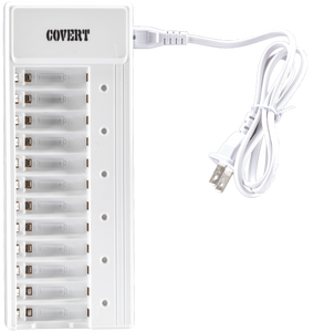 Covert Scouting Cameras 2038 Rapid Charger 12 Bay AA Covert Scouting Cameras 2038 Rapid Charger 12 Bay AA
