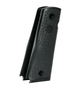Hogue 45190 OverMolded Grip Panels Cobblestone Black Nylon with Palm Swells for 1911 Government Hogue 45190 OverMolded Grip Panels Cobblestone Black Nylon with Palm Swells for 1911 Government