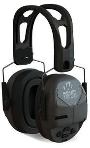 Walker's GWPDFM Firemax Digital Muff Over the Head Polymer Black Ear Cups with Black Tacti-Grip Headband Walker's GWPDFM Firemax Digital Muff Over the Head Polymer Black Ear Cups with Black Tacti-Grip Headband